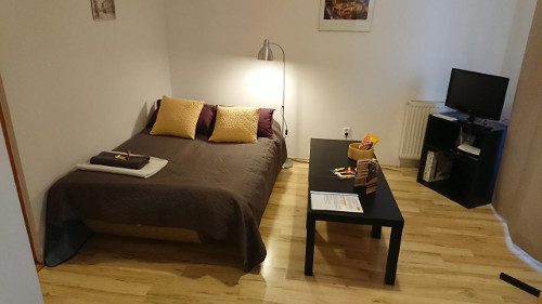 Dvojúrovňový lacný apartmán v Krakove Wute23