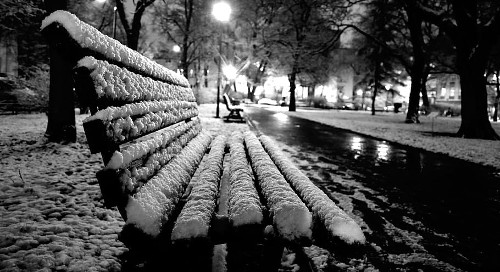 Zima v Krakove
